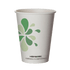 Eco-conscious cups you can feel good about using  Lined with a unique, plant-derived plastic called Ingeo. Seals liquids in.  Ideal for the breakroom. Know that you are making a greener choice every time you sip your coffee or tea.  Eco-conscious choice - has one or more meaningful eco-attributes or eco-labels.  BPI Certified Compostable - certified by the Biodegradable Products Institute (BPI) to be compostable in commercial compost facilities (where facilities exist).  USDA Certified Biobased - meets federal guidelines for plant-based/bio-based materials.  Conforms to ASTM D6868 standards. For detailed information see www.astm.org.  Product Content Contains Compostable Material - made from materials that can quickly break down in commercial composting facilities (where facilities exist), to help reduce waste while creating usable organic matter.  Plant-based content - made using tree-free agricultural products or by-products, helping you support innovative use of plants while reducing use of forests or other resources.