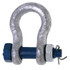 APEX TOOL GROUP 5391635 999-G Series Anchor Shackles, 1 in Bail Size, 18 Tons, Secured Bolt & Nut