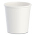 DART SOLO® H4165U Flexstyle Double Poly Paper Containers, 16 oz, White, Paper, 25/Pack, 20 Packs/Carton