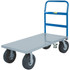 Little Giant. NBB-2460-9PNFL Bar, Panel & Platform Trucks; Type: Cushion-Load Platform Truck ; Load Capacity (Lb. - 3 Decimals): 1200.000 ; Body Material: Steel ; Height (Inch): 41-1/2 ; Deck Surface: Smooth ; Platform Height: 12.5in