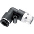 Prevost RPC MR4120 Push-To-Connect Tube to Male NPT Tube Fitting: 90 ° Male Elbow, 1/8" Thread, 1/4" OD