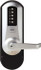 Kaba Access 5010XSWL-26D-41 Combination Entry with Key Override Lever Lockset for 1-3/4 to 2-1/4" Thick Doors