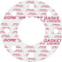 Made in USA 31946361 Flange Gasket: For 4" Pipe, 1/16" Thick