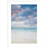 UNIEK INC. A42705535738 Amanti Art Bavaro Beach at Dawn by Walter Bibikow Wood Framed Wall Art Print, 41inH x 30inW, White