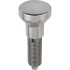 KIPP K0634.001206A5 1/2-13, 28mm Thread Length, 6mm Plunger Diam, Hardened Locking Pin Knob Handle Indexing Plunger