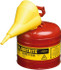 Justrite. 7120110 Safety Can: 2 gal, Brass