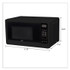 AVANTI MT7V1B 0.7 Cu Ft Microwave Oven, 700 Watts, Black