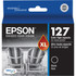 EPSON AMERICA INC. T127120-S Epson 127 DuraBrite Black Extra-High-Yield Ink Cartridge T127120-S