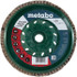 Metabo 629460000 Flap Disc: 5/8-11 Hole, 80 Grit, Ceramic, Type 29