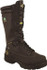 OLIVER 65691-BLK-075 Work Boot: Size 7.5, 14" High, Leather, Steel Toe