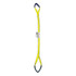 Lift America S151028 Eye & Eye Sling: 1" Wide, 6' Long, 3,200 lb Vertical, 2,560 lb Choker, 6,400 lb Basket, Polyester