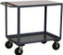 Jamco SE230-P6 Standard Utility Cart: 36" OAH, Steel, Gray