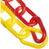 Mr. Chain 51037-100 Barrier Rope & Chain; Material: Plastic; Polyethylene ; Material: HDPE ; Type: Safety Chain ; Snap End Material: Plastic; Polyethylene ; Hook Fitting Material: Plastic ; Color: Red/Yellow