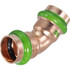 Merit Brass MB11490 Copper Pipe Fittings; Fitting Type: 45 Degree Elbow ; Fitting Size: 1 ; Style: Press Fitting ; Connection Type: Push to Connect ; Material: Copper ; End Connection: Press