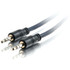 LASTAR INC. 40516 C2G 25ft Plenum-Rated 3.5mm Stereo Audio Cable with Low Profile Connectors - 25 ft Audio Cable - First End: 1 x Mini-phone Stereo Audio - Male - Second End: 1 x Mini-phone Stereo Audio - Male - Shielding - Black