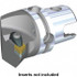 Kennametal 3950170 Modular Turning & Profiling Cutting Unit Head: Size KM40, 45 mm Head Length, Internal or External, Left Hand