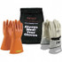 PIP 147-SK-2/7-KIT Electrical Protection Gloves & Leather Protectors; Type: Lineman's Glove Kit; Numeric Size: 7; Glove Class Number: 2; Material: Rubber; Length (Inch): 14 in; Color: Orange; Glove Material: Rubber; AC Maximum Use Voltage: 17000.00; 