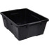 Quantum Storage LC191507BK Polypropylene Storage Tote: 50 lb Capacity