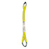 Lift America S151037 Eye & Eye Sling: 2" Wide, 6' Long, 6,400 lb Vertical, 5,120 lb Choker, 12,800 lb Basket, Polyester