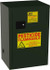 Jamco FL12-EP Flammable & Hazardous Storage Cabinets: 12 gal Drum, 1 Door, 1 Shelf, Manual Closing, Green