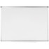 BI-SILQUE VISUAL COMM.PROD. CR04999214 Bi silque Ayda Magnetic Dry-Erase Porcelain Whiteboard, 18in x 24in, Aluminum Frame With Silver Finish