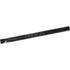 Kyocera THC89312 Indexable Boring Bar: S08MSTUPR18, 0.63" Min Bore Dia, Right Hand Cut, 1/2" Shank Dia, 3 ° Lead Angle, Steel