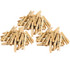 EDUCATORS RESOURCE Teacher Created Resources TCR20932-3  STEM Basics Clothespins, Beige, 50 Clothespins Per Pack, Set Of 3 Packs