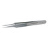 Lindstrom Tool 2-SA-SL Tweezers; Tweezer Type: Precision ; Pattern: 2-SA ; Material: Steel ; Tip Type: Straight ; Tip Shape: Pointed ; Overall Length (Decimal Inch): 4.7500