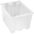 Quantum Storage snt195CL Polypropylene Storage Tote: 65 lb Capacity