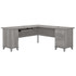 BUSH INDUSTRIES INC. WC81210K Bush Business Furniture Somerset 72inW L-Shaped Corner Desk, Platinum Gray, Standard Delivery