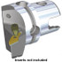 Kennametal 3662562 Modular Turning & Profiling Cutting Unit Head: Size KM80, 70 mm Head Length, Right Hand