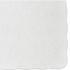 HOFFMASTER PM32052 Knurl Embossed Scalloped Edge Placemats, 9.5 x 13.5, White, 1,000/Carton