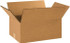 Made in USA HD16126DW Heavy-Duty Corrugated Shipping Box: 16" Long, 12" Wide, 6" High