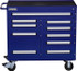 Proto J564542-10BL Steel Tool Roller Cabinet: 10 Drawers