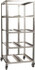 Marlin Steel Wire Products 368183-38 21-21/32" Wide x 27" Long x 12-3/4" High Storage Rack Cart