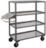 Jamco DO248-P6 Order Picking Utility Cart: Steel, Gray