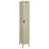 Hallowell UEL1258-1A-PT 1-Wide Locker: 12" Wide, 78" High, Electronic Lock