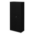 ALERA HCM6615BK Economy Assembled Storage Cabinets, 4 Shelves, 30" x 15" x 66", Black