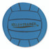CHAMPION SPORT Sports FVBSET Ultra Foam Volleyball Set, 8" Diameter, Assorted Colors, 6/Set