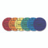 CHAMPION SPORT Sports FVBSET Ultra Foam Volleyball Set, 8" Diameter, Assorted Colors, 6/Set
