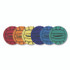 CHAMPION SPORT Sports FVBSET Ultra Foam Volleyball Set, 8" Diameter, Assorted Colors, 6/Set