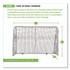 CHAMPION SPORT Sports SN280 Fold Up Goal, 72" x 48"