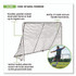 CHAMPION SPORT Sports SN280 Fold Up Goal, 72" x 48"