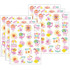 EUREKA Eureka® Flamingo Strawberry Lemonade Scented Stickers, 80 Per Pack, 6 Packs