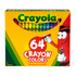 CRAYOLA LLC Crayola® Crayons, Regular Size, 64 Count with Sharpener