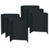 DIXON TICONDEROGA CO Pacon® Presentation Board, Black, Single Wall, 48" x 36", Pack of 6