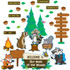 TEACHER CREATED RESOURCES Teacher Created Resources® Ranger Rick® Welcome to Our Neck of the Woods Bulletin Board