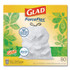 CLOROX SALES CO. Glad® 78900 ForceFlex Kitchen Drawstring Trash Bags, 13 gal, Gain Original Scent, 24" x 27.38", White, 80 Bags/Box, 3 Boxes/Carton
