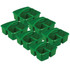 ROMANOFF PRODUCTS Romanoff Small Utility Caddy, Green, Pack of 6