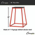 CHAMPION SPORT Sports PXB30 Plyo Box, 30" h, 24 x 24 Base